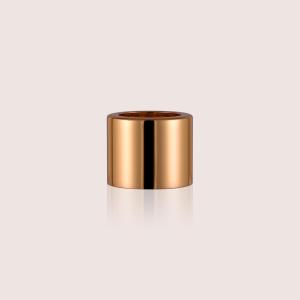 China Gold And Silver Color Aluminum Cosmetic Parts Perfume Sprayer Collar factory