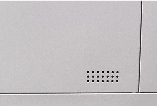 0.6mm Thickness 2 Door Steel Locker Flush Door Frameless Steel Office Locker