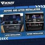 Viknav 12.3 inch Car Radio For BMW X3 X4 F25 F26 2014 15 16 NBT System Wireless