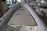 20 Ft PVC Rigid Inflatable Boat 590KGS , Handmade Inflatable Hard Bottom Boat