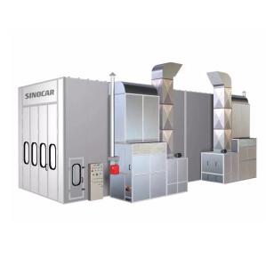 China Optional Color Heating System Container Spray Booth Industrial Custom Paint Booth factory