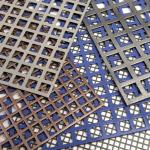 Aluminum Perforated Metal Facade Panels Decorative Curtain Wall Perforated Mesh