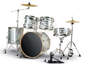 China Quality Radium series 5 drum set/drum kit OEM various color-B524Q-801 factory
