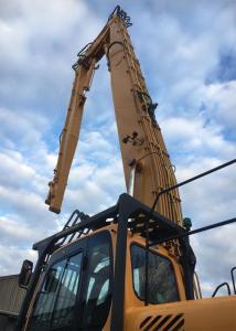 China Sand - Blasted Demolition Boom For Excavator Hyundai R380LC-9 With 22M Length factory