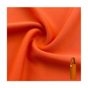 China Color Fastness Grade 3.5-4.0 100% Polyester Tricot Fabric for Double Faced Jersey Knit factory