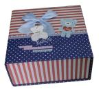 Cute Bear Folded plain gift boxes Matt Coated Magnet Closure