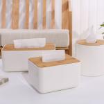 Plastics Car Napkin Box 13.5X13cm Car Dashboard Tissue Holder