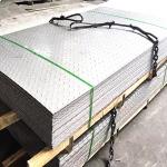 Austenitic Checkered Stainless Steel Plate 304/L 316/L Embossed SS Sheet Metal