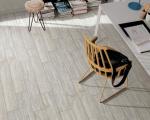 9.5mm Light Gray Wood Tiles , SGS 200x1200mm Outdoor Wood Effect Porcelain Tiles