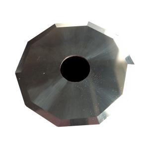 China Black Tungsten Carbide 10 Edges 16 Edges Cutting Blade for Garment CNC Digital Cutter factory