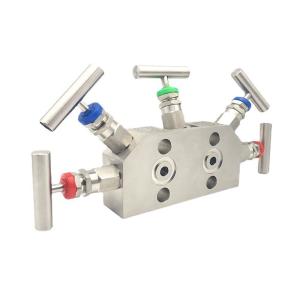 China 1/2 NPT Pressure Transmitter Manifold DPT Direct Mounting 5 Valve factory