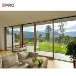Balcony Noiseless Aluminum Sliding Glass Doors Exterior Soundproof Patio Sliding