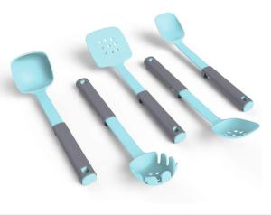 China Toxinfree Nylon Utensils Safe For Nonstick 5pcs Biodegradable Ergonomic factory