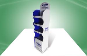 China Easy - Assemble Durable Cardboard Product Displays For Milk Products factory