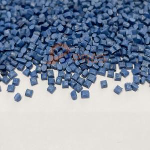 China blue color GF20 PEEK Engineering Plastic Pellet Raw Material For Aerospace factory