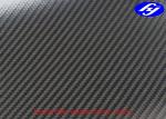 Cut Resistant Black Artificial Leather Fabric With 480GSM TPU Coated