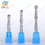 BMR TOOLS cnc milling hrc55 12mm x 35mm x 75mm 2flute ball nose for wood cutting