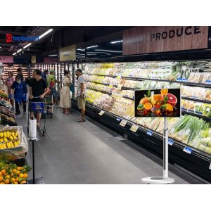 Portable TV Tablet Smart Aisle Guidance for PAL Receiving System and USB Type C