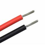 Antiwear Heatproof DC Cable For Solar PV , Weather Resistant Solar Panel Cable