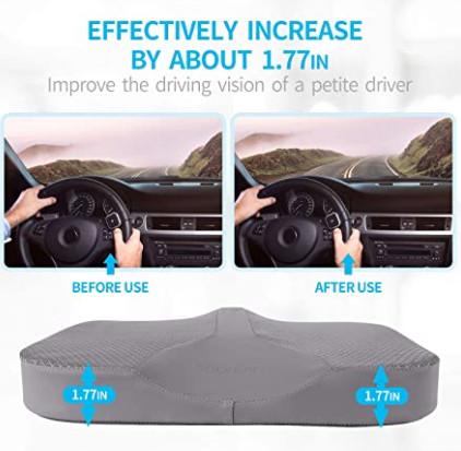 Easy to Install U-shaped Car Seat Support Cushion for Comfortable Driving