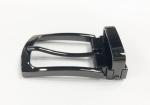 Brushed Gunmetal Replacement Belt Buckle / Nickel Free Reversible Clamp Belt