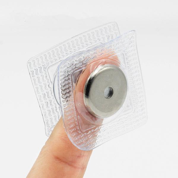 Waterproof Hidden Buckle Magnetic Buckle for Plastic-coated PVC Round Luggage