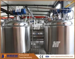 China High-Capacity Customized 380V Peanut Butter Production Line with Customized Power factory