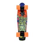 Swell Skateboards Tiki Volcano Black / Black / Orange Cruiser Complete