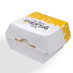 Customer's Logo Burger Box Customized Biodegradable Fast Food Takeaway Packaging