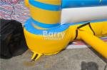 Commercial Inflatable Bouncer Animal Elephant Space Moonwalk For Home /