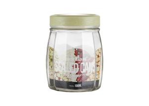 China Transparent Lid High White Glass Sealable Glass Jars For Seasonings factory