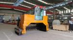 Diesel Powered Crawler Compost Turner Machine For Organic Waste Fermentation