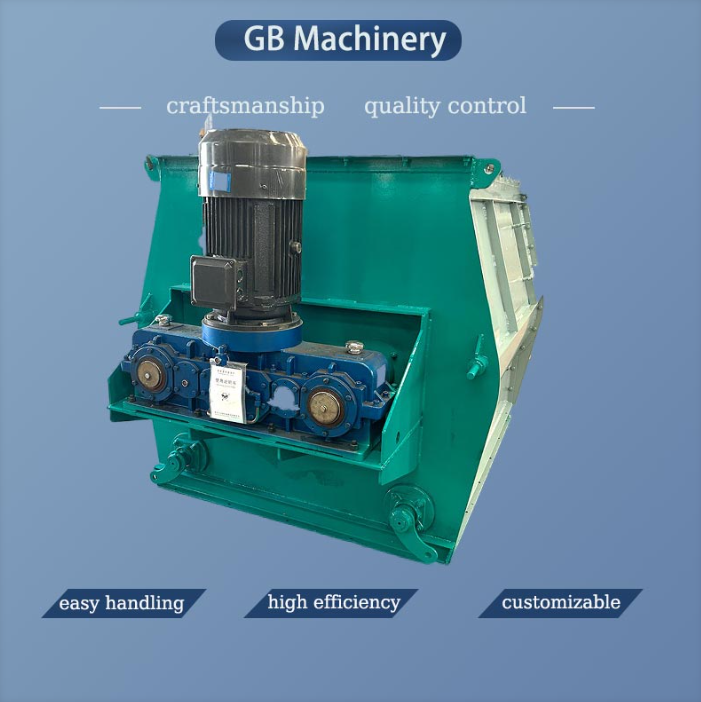 Industrial Durable High-capacity Paddle Powder Mixer for Dry Non-Sticky Powder