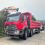 2 Passengers Sinotruk Howo 8x4 Tipper Truck 30tons 50 Tons SINO HOWO NX E7 N7