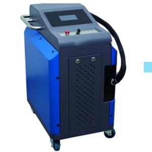 China Hand Pushing Single Phase 100W Laser Metal Rust Remover factory