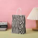 Custom Color Leopard Print Kraft Paper Striped Cartoon Party Reception Paper