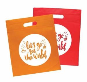 China Customized Logo Brand Printing Non Woven Reusable Gift Bag Shopping Bags Retail Shopping factory
