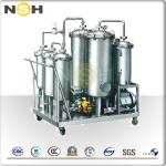 380V Vacuum Lube Oil Purification System / Waste Lubricant Oil Recycling Plant