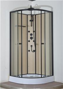 China Shower Cabin with White acrylic tray 850*850*2250cm white aluminium factory