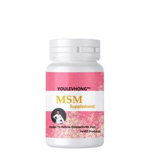 China YOULEVHONG Msm Supplement Serving Size 1 Capsules No Artificial Colors Incorporated factory