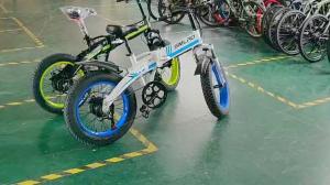 China Smlro S9 20 Inch Fat Tire Folding Electric Bike With 500W 10.4AH Battery factory