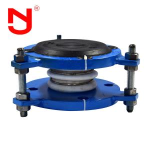 China Temperature Resistant Carbon Steel Flange Ptfe Compensator Bellow Joint / Ptfe Corrugated Hose Joint factory