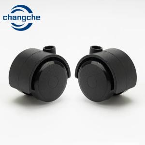 China Stylish Office Chair Castor Wheels - 38mm Wheel Diameter 7mm Stem Diameter White Color factory
