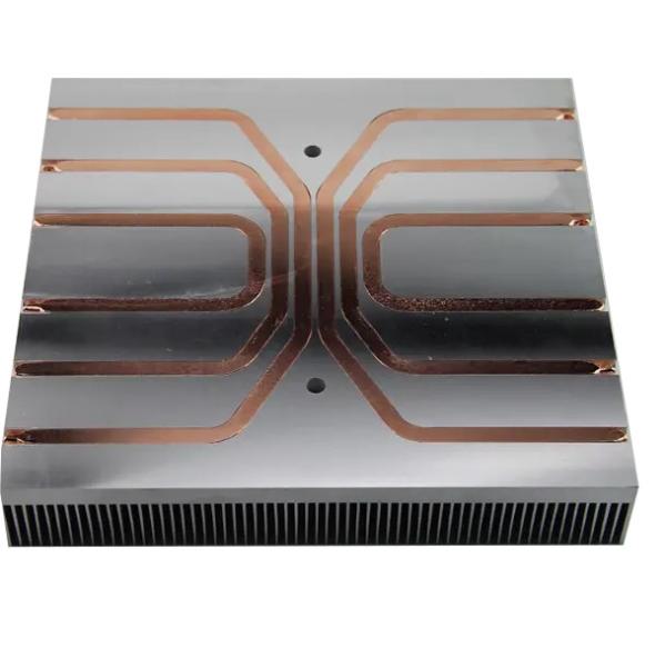 CNC Machining Part Double Side Spreading IGBT Assemblies Aluminum Heat Pipe Heat