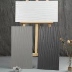 Villa Terrace Bathroom Toilet Balcony Porcelain Tiles 300x600mm Wave Model Matte