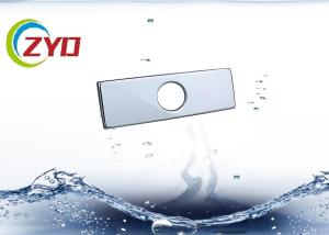 China 244 X 63mm Length Chrome Tap Cover Plates , Chrome Finish Faucet Spare Parts factory