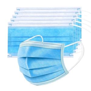 China BFE 99% 3 Ply Disposable Surgical Face Mask CE EN14683 factory