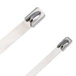 Factory supplier newest strong packing adjustable stainless steel cable ties on