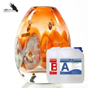 China DIY Art Transparent UV Epoxy Resin Glue Craft Decoration Water Borne Epoxy factory