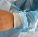 Blue 20gsm SPP Disposable Isolation Gowns